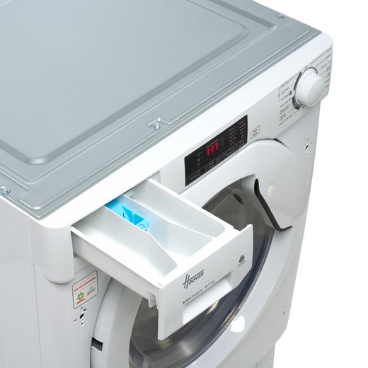 Hoover HBD 485D14/1-80 Integrated 8Kg / 5Kg Washer Dryer with 1400 rpm - White - Detergent drawer